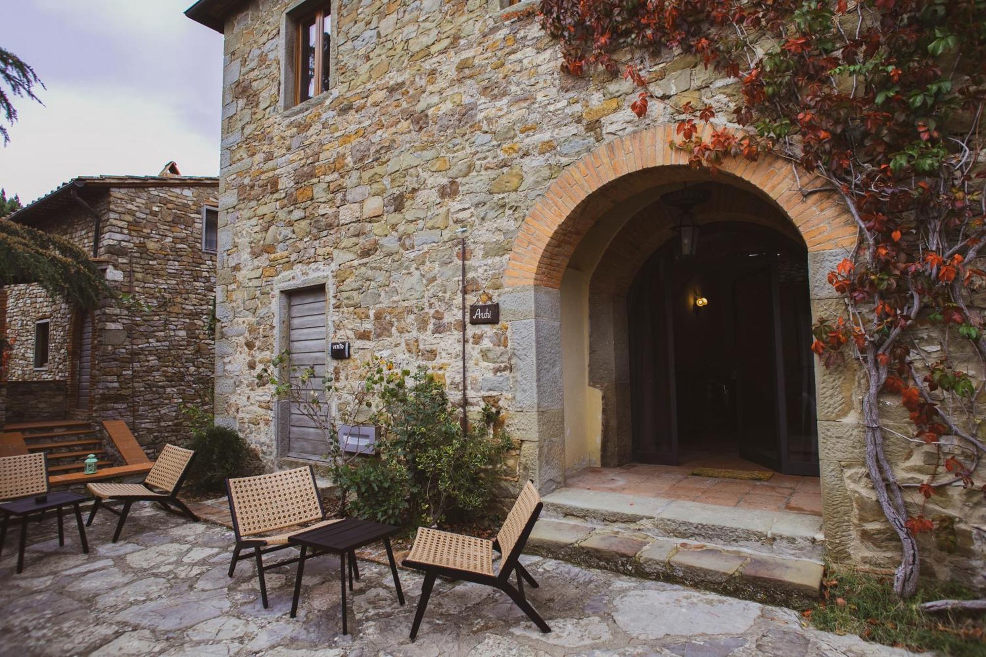 Willa Borgo Casa Al Vento Gaiole in Chianti Zewnętrze zdjęcie